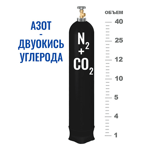 Баллоны для смеси в Локомотиве