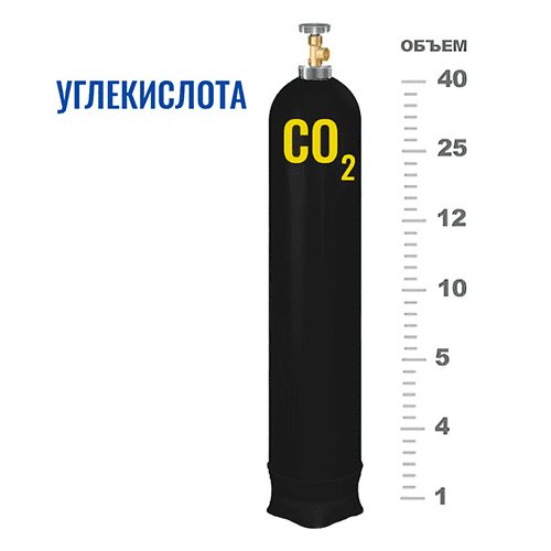 Баллоны для углекислоты в Локомотиве Баллоны для углекислоты в Локомотиве